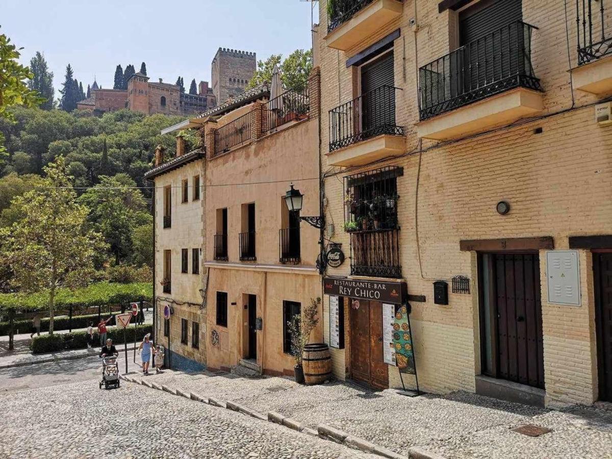 Apartamento Para Dos Al Lado De La Alhambra, En Pleno Centro Granada Esterno foto